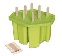 Set stampi per dessert in silicone multiuso, comodo produttore ghiaccioli con maniglia ergonomica per riporre piccole cucine, elastomero, ghiaccio, latte