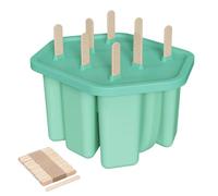 Set stampi per dessert in silicone multiuso, comodo produttore ghiaccioli con maniglia ergonomica per riporre piccole cucine, elastomero, ghiaccio, latte