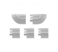 Set standard di rampe di soglia for aspirapolvere robot, compatibile con Dreame, Bot serie L10/serie X40/tutte le serie, ricambi e accessori