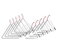 Set Starter XDrum Triangolo 5 Pezzi Piccolo 15cm + 5 Pezzi Grande 25cm