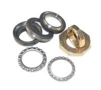 Set stelo e cuscinetti della testa dello sterzo del collo della forcella 50cc compatibile con parti di motociclette automobilistiche Scooter 03