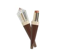 Set Stick per Contouring Scettro di Lusso - Stick Crema Professionale con Pennello per Sfumare, Correttore Alta Definizione per Scolpire il Viso 3D, 8g (#3)