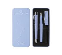 Set stilo B Poly Pen + sfera Poly Ball - punta 0,7 mm - fusto pale iris - Faber-