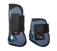 HKM 91991291.0621 - Ghette per Saltare e Tappi, Set da 4 Pezzi, Colore: Bianco/Nero