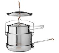 Set stoviglie da campeggio Primus Stainless Steel - 3 pezzi