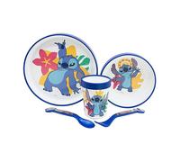 Set pasto 5in1 per bambini con motivo Stitch