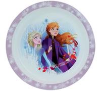 Set stoviglie Disney Frozen - FUN HOUSE - 006379 - Piatto fondo, piatto piano, tazza, bottiglia e bicchiere con cannuccia