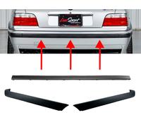 SET Striscia Modanatura Guarnizione Paraurti Posteriore per Paraurti BMW E36 ...