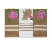 Set strofinacci da cucina Preziosa Home canovacci in spugna Jacquard Circus 6540