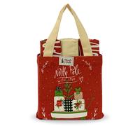 Set Strofinacci e borsa natalizi Nuvole di Stoffa decoro Idea Regalo Natale 5736