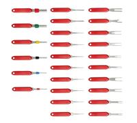 Set strumenti rilascio terminale a punta multipla Strumenti per depinning fine Dimensioni multiple per opzione per la manutenzione del connettore Strumento rilascio terminale Depinning del