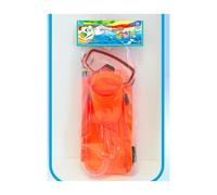 SET SUBACQUEO PICCOLO SUB MASCHERA PINNE E BOCCAGLIO PER BAMBINI MARE PISCINA