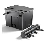 Set SunSun: Biofiltro per laghetto 12000l Chiarificatore UVC 18W