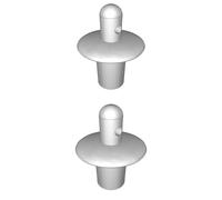 Set Supporti Carrozzeria 18mm 20mm per Traxxas Slash 2WD RC Auto Ricambio Kit