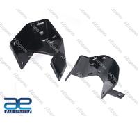 Set Supporti Motore In Acciaio Nero Per Jeeps Willys MB 2A AEspares