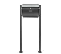 Set Supporto Cassetta posta V17 antracite Mailbox Buca delle Lettere