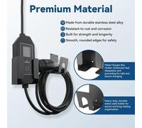 Set Supporto Ricarica EV Eurowagens Accessori Staffa A Parete J Hook