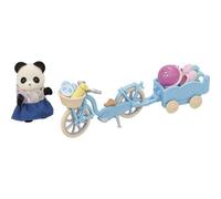 Set Sylvanian Families 5652 Bicicletta con Rimorchio e Accessori