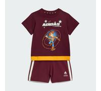 SET T-SHIRT ADIDAS PIXAR TOY STORY Maroon / Off White 12-18M