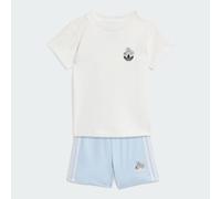 SET T-SHIRT E SHORT ADIDAS DISNEY White / Multi / Crystal Sky 6-9M