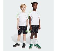 Set T-shirt e short adidas Originals X Minecraft White 4-5A