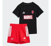 Set T-shirt Marvel Spider-Man Bambini Black / White 6-9M