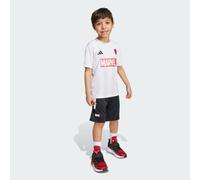 Set T-shirt Marvel Spider-Man Bambini White / Black 7-8A