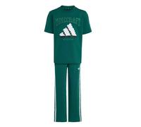 adidas Unisex - Bambini e ragazzi Minecraft Set Track_Suit, collegiate green, 18-24 Months
