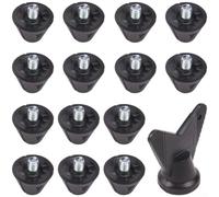 Set Tacchetti Rugby M5 in per tpu all'Usura Set Tacchetti Rugby | 13mm altezza, presa eccellente, agilitÃ migliorata, dominio del , terreno morbido