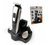 SET TAGLIA CAPELLI RASOIO RICARICABILE 5IN1 REGOLA BARBA PELI NASO CLIPPER RFC16