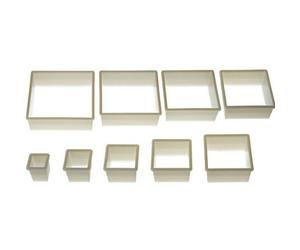 SET TAGLIABISCOTTI PROFESSIONALE QUADRATI PZ. 9