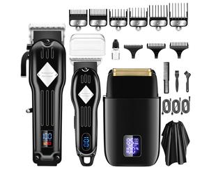 Set tagliacapelli e regolabarba professionale Black - Nouvo