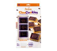 Set tagliapasta e stampo cioccolato per 6 biscotti di Halloween