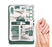 Set Tagliaunghie Da Mani 30 pezzi per cura e taglio di mani e piedi, | Kit Cura Unghie Per Anziani Adulti Uomini Donne Casa Bagno Viaggio Pediluvio E Routine Da Salone Este