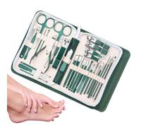 Set Tagliaunghie Da Mani 30 pezzi per cura e taglio di mani e piedi, | Set Tagliaunghie Da Piedi Per Casa Bagno Viaggio Foot Salone Routine Anziani Adulti Uomini Donne