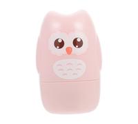 Set Tagliaunghie Neonati e Bambini Gufo Rosa 1 Pezzo | Acciaio Inossidabile e Abs, per Unghie di Mani e Piedi, Design Antiscivolo e Confezione Singola