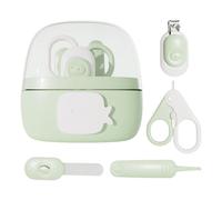 Set tagliaunghie per bambini,Set tagliaunghie per bambini | Tagliaunghie per cartoni animati, coperchio antipolvere,Clippers Forbici Pinzette per lime per la cura della manicure, kit per la cura della