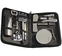set tagliaunghie, Set da viaggio professionale for manicure for unghie da viaggio for ragazzo, kit for toelettatura, include tagliaunghie, pinzetta, lima for unghie a specchio, forbice for rasoio