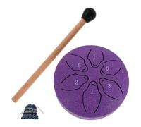 Set Tamburo Handpan Mini Per Bambini 6 Note Tamburo A Lingua Musicale Strumento A Percussione Portatile Acciaio