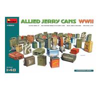 Set Taniche Jerry Allied MiniArt 1/48, 45 Taniche WW2, Accessori Logistici 13657