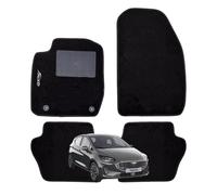 Set Tappeti Moquette FORD Fiesta VI Trend/Titanium 2011-2017 - (con 2 Attacchi)