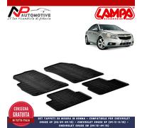 LCEL Set Tappeti Su Misura In Gomma per Chevrolet Cruze 4P (03/09>09/15) - Chevr
