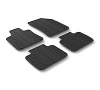 Set tappeti su misura in gomma - compatibile per Peugeot 508 4p (06/18>03/23) -