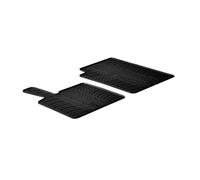 Set tappeti su misura in gomma - compatibile per Smart Fortwo (03/00>10/14) - Sm