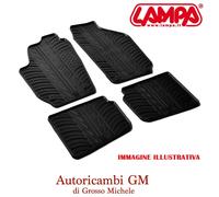 Set tappeti su misura in gomma Ford C-Max LAMPA 24415