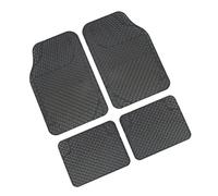 SET TAPPETI TAPPETINI PER AUTO UNIVERSALI IN PVC GOMMA 4PZ SAGOMABILE PRETAGLI