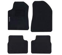 SET TAPPETINI AUTO IN MOQUETTE COMPATIBILI CON GIULIETTA DEL 2008 CON LOGO