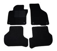 Set tappetini compatibili non originali Golf V/VI moquette 4 fissaggi