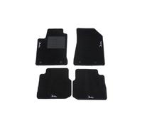 Set tappetini Delta in moquette bordo antiscivolo fermi di fissaggio 4 ricami