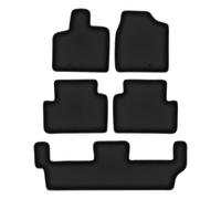 Set Tappetini in Moquette su Misura compatibile con Lancia Voyager, DURBAN | compatibili con 7 posti ; moquette premium a pelo raso (poliammide), ca. 10 mm, 2170 g/m², retro gommato ; antiscivolo